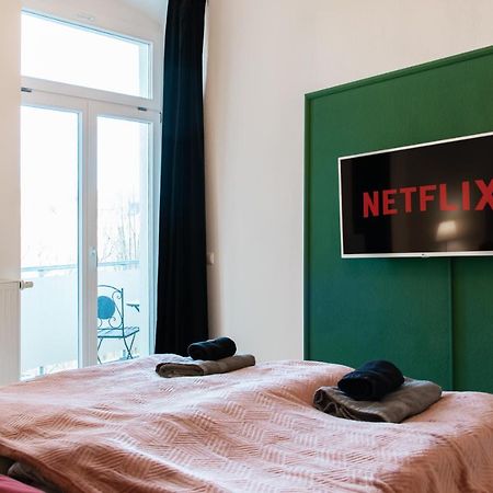 The Grande Kassberg Apartment - Balkon, Netflix, Nespresso, Zentral Chemnitz Luaran gambar