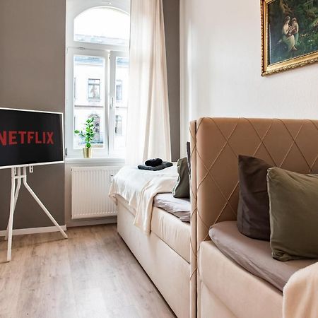 The Grande Kassberg Apartment - Balkon, Netflix, Nespresso, Zentral Chemnitz Luaran gambar