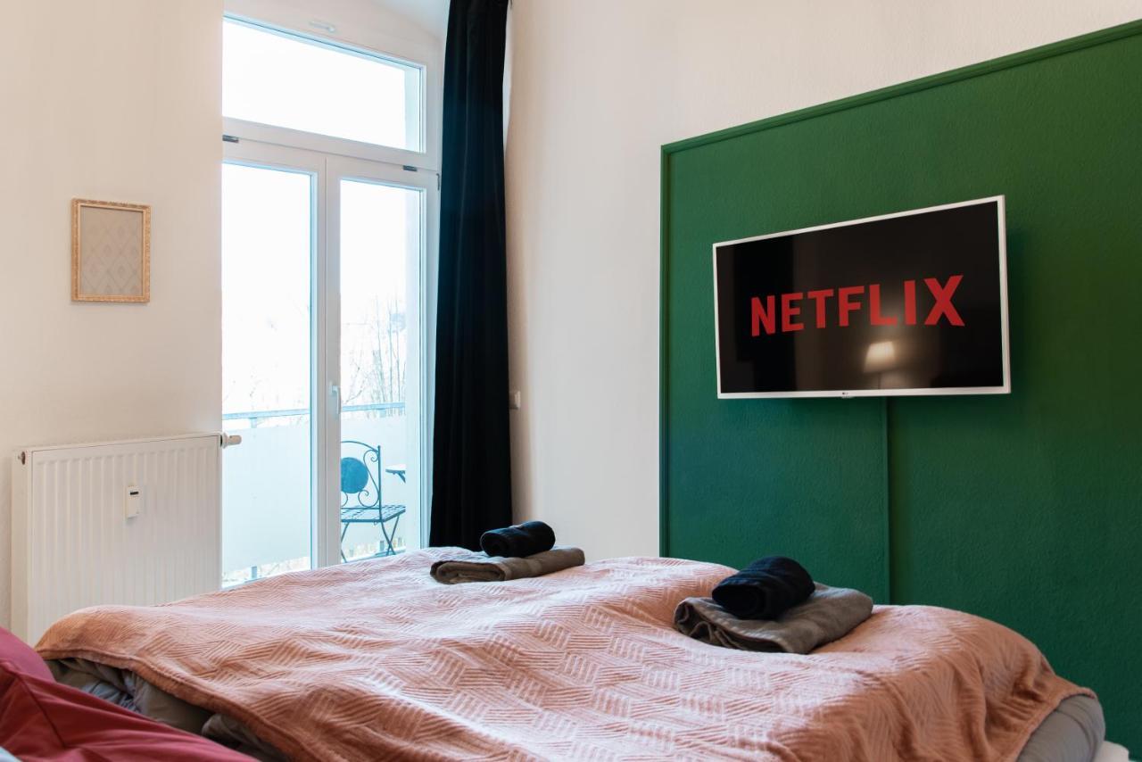 The Grande Kassberg Apartment - Balkon, Netflix, Nespresso, Zentral Chemnitz Luaran gambar